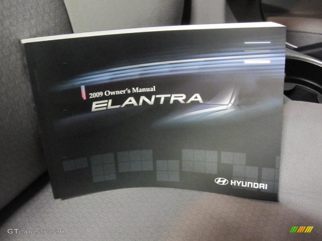 2009 Elantra GLS Sedan - Regatta Blue / Gray photo #11