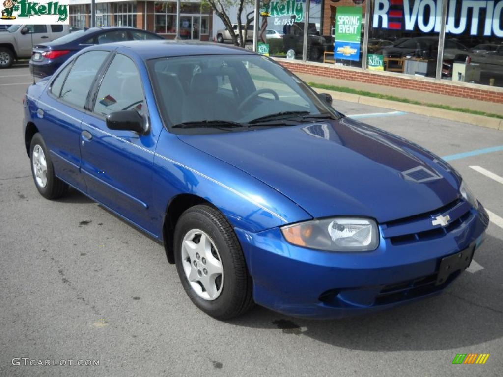 2004 Cavalier Sedan - Arrival Blue Metallic / Graphite photo #1