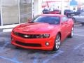 2010 Victory Red Chevrolet Camaro SS Coupe  photo #2