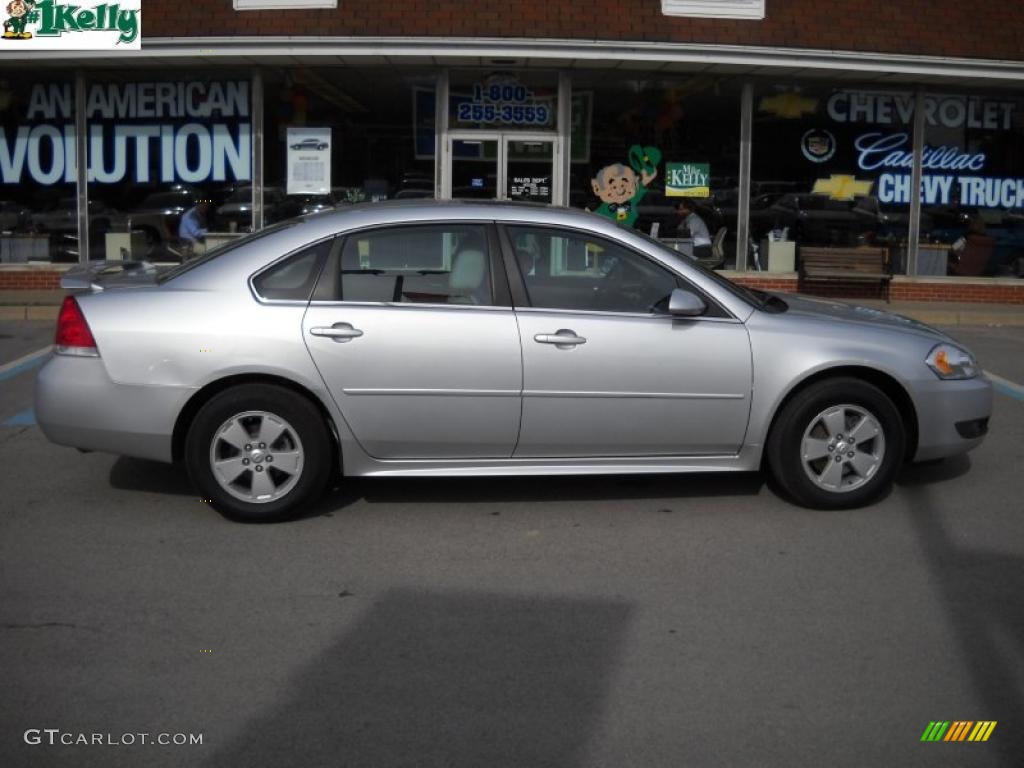 2010 Impala LT - Silver Ice Metallic / Gray photo #2