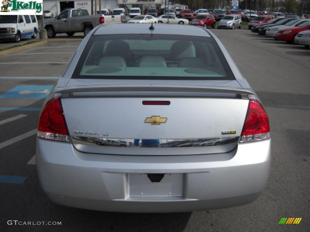 2010 Impala LT - Silver Ice Metallic / Gray photo #4