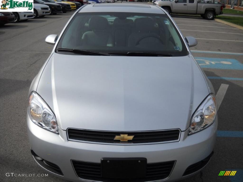 2010 Impala LT - Silver Ice Metallic / Gray photo #15