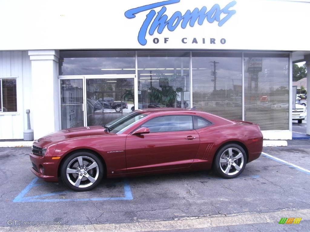 2010 Camaro SS/RS Coupe - Red Jewel Tintcoat / Gray photo #1