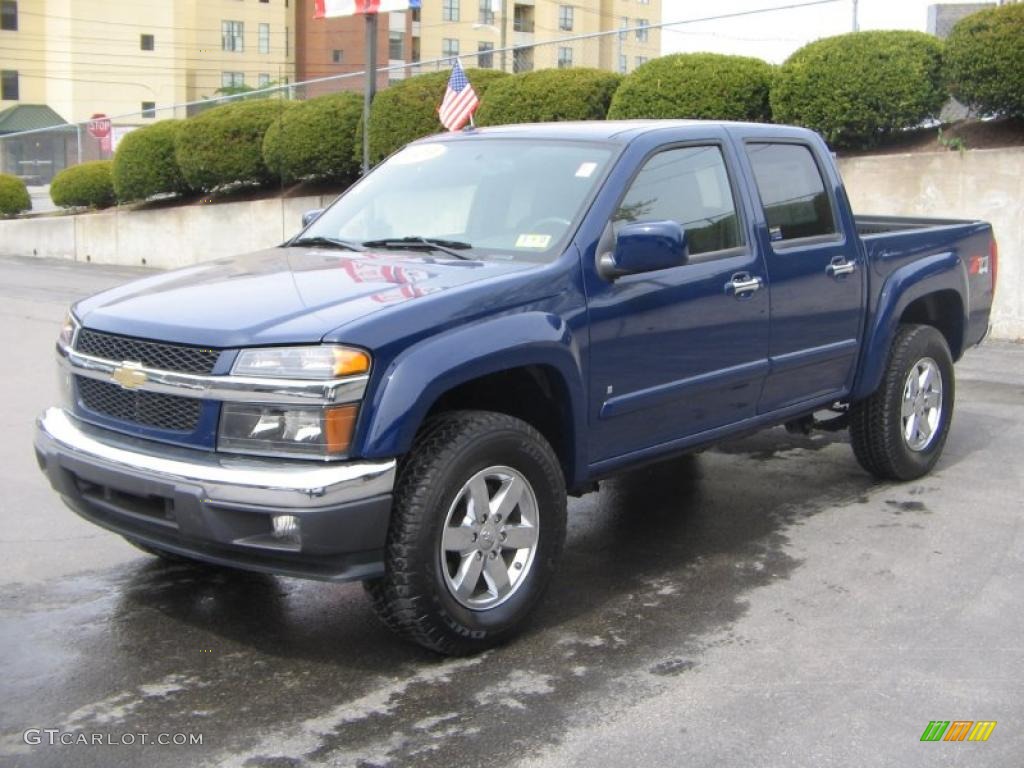 2009 Colorado Z71 Crew Cab 4x4 - Black / Ebony photo #2