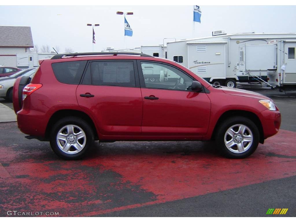 2009 RAV4 I4 - Barcelona Red Metallic / Ash Gray photo #6