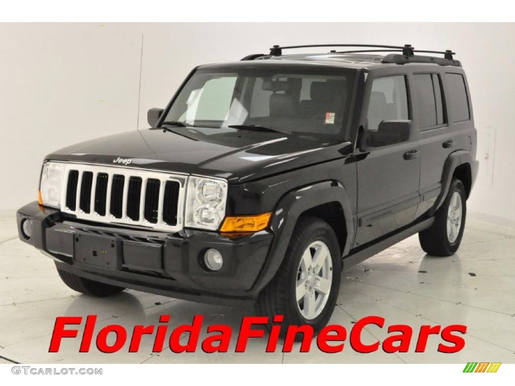 Black Clearcoat Jeep Commander