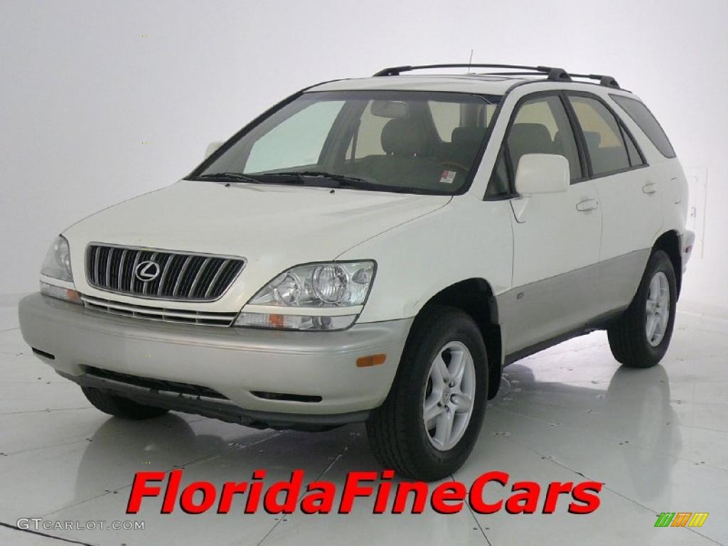 2001 RX 300 - White Gold Crystal / Ivory photo #1