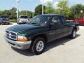Forest Green Pearl 2000 Dodge Dakota SLT Extended Cab