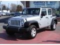 Bright Silver Metallic - Wrangler Unlimited X Photo No. 1