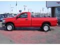 2007 Flame Red Dodge Ram 1500 ST Regular Cab 4x4  photo #2