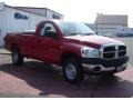 2007 Flame Red Dodge Ram 1500 ST Regular Cab 4x4  photo #9