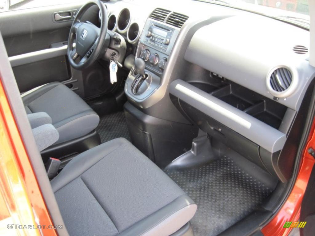 2004 Element EX AWD - Sunset Orange Pearl / Black photo #17