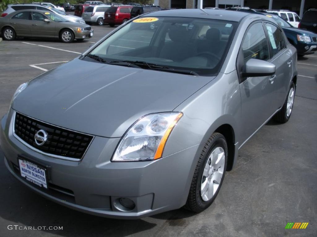 2008 Sentra 2.0 - Magnetic Gray / Charcoal/Steel photo #1