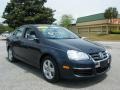 2009 Blue Graphite Metallic Volkswagen Jetta S Sedan  photo #7