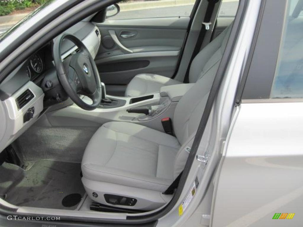 2007 3 Series 328i Wagon - Titanium Silver Metallic / Grey photo #3