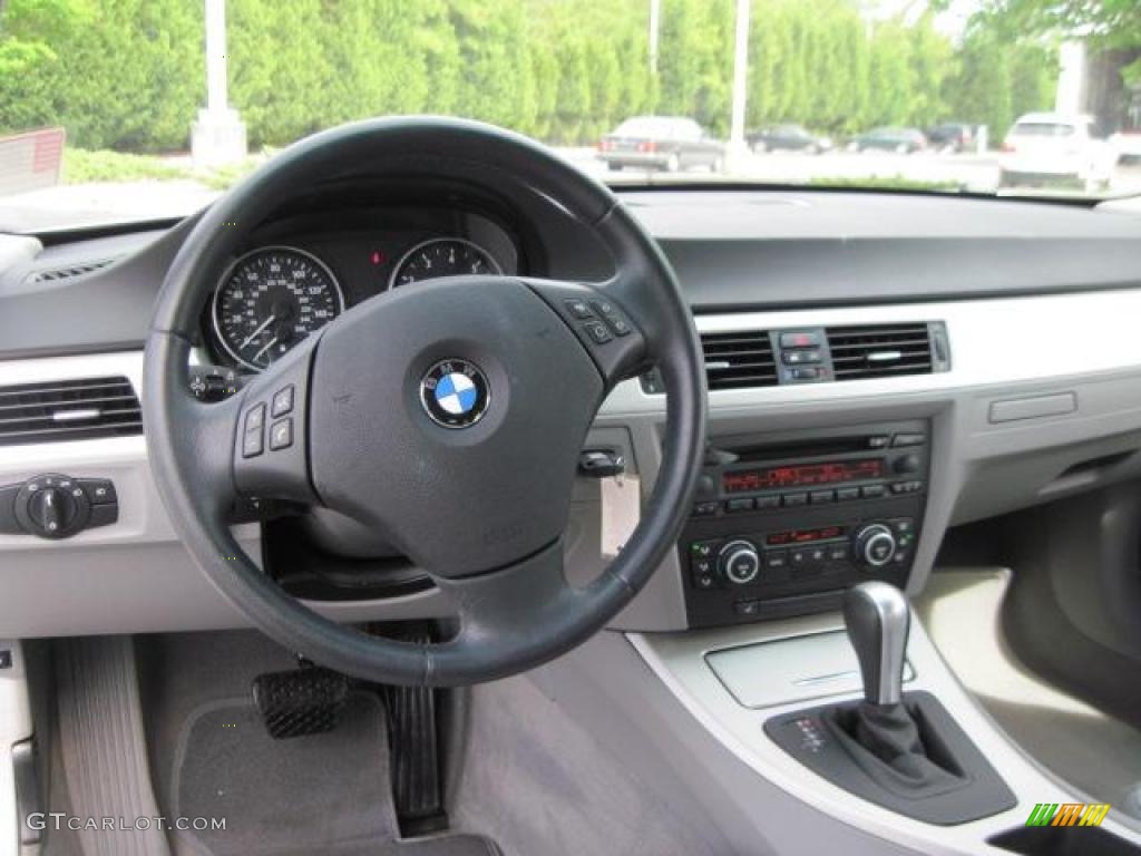 2007 3 Series 328i Wagon - Titanium Silver Metallic / Grey photo #5