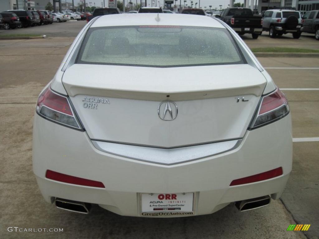 2010 TL 3.5 Technology - White Diamond Pearl / Taupe photo #6