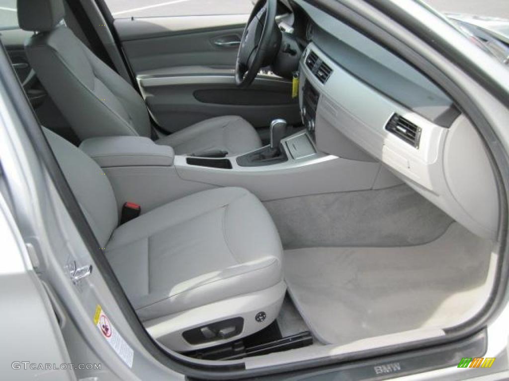 2007 3 Series 328i Wagon - Titanium Silver Metallic / Grey photo #17