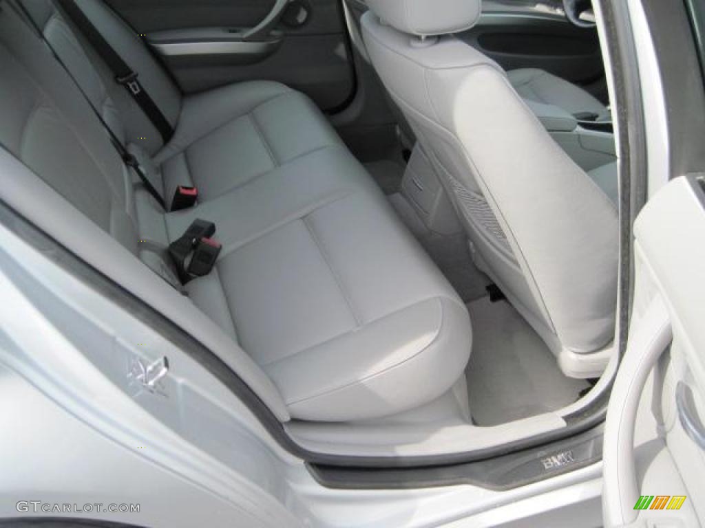 2007 3 Series 328i Wagon - Titanium Silver Metallic / Grey photo #18