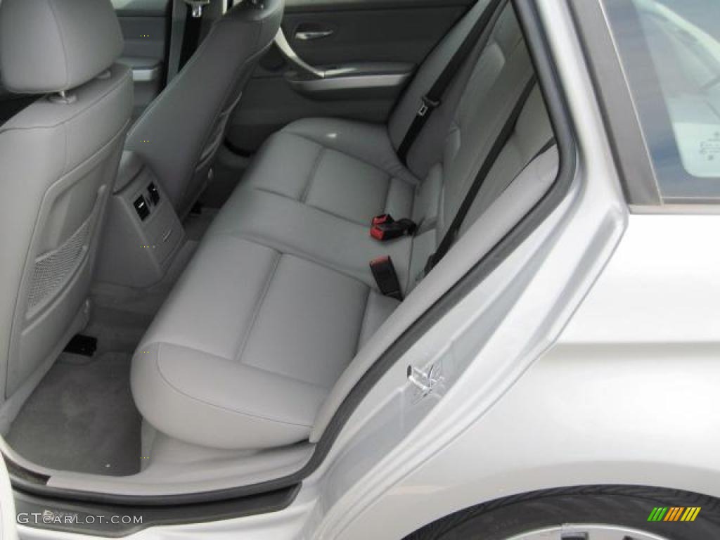2007 3 Series 328i Wagon - Titanium Silver Metallic / Grey photo #19