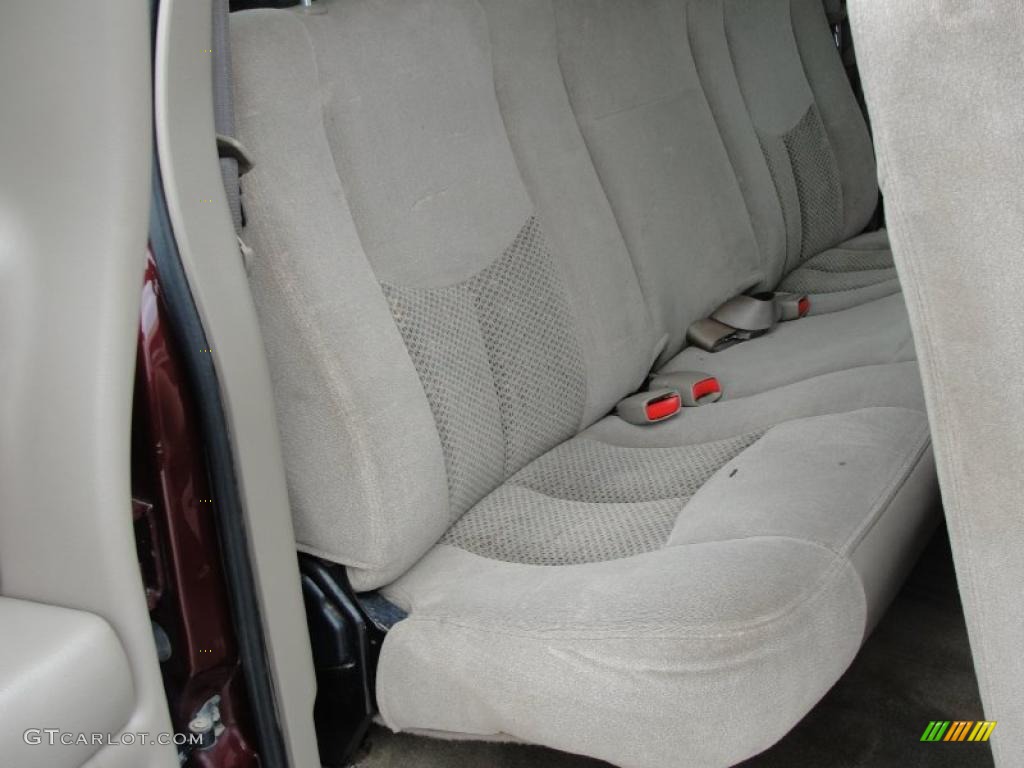 2003 Silverado 1500 Z71 Extended Cab 4x4 - Dark Carmine Red Metallic / Tan photo #21