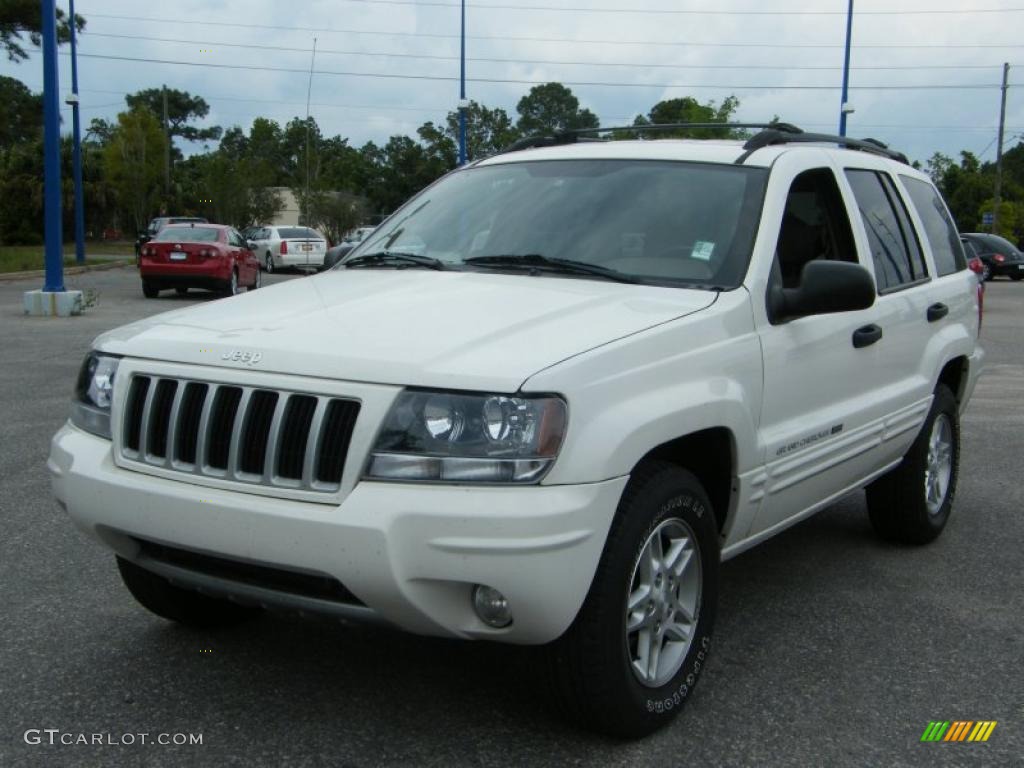 Stone White Jeep Grand Cherokee