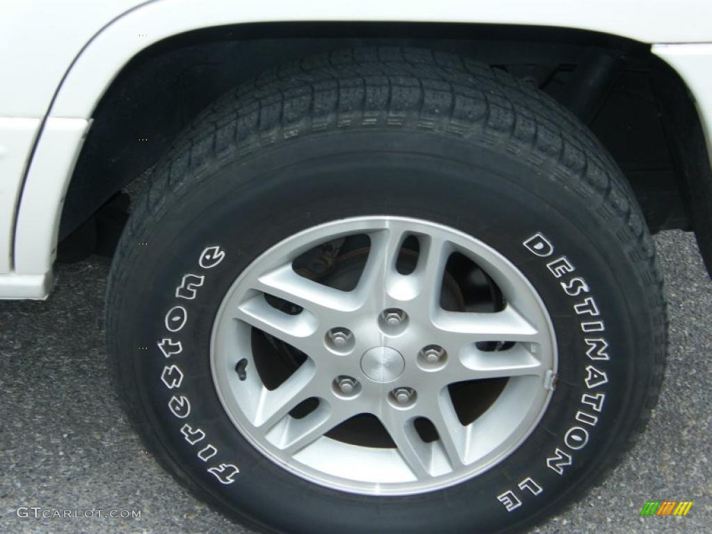 2004 Grand Cherokee Laredo - Stone White / Sandstone photo #11