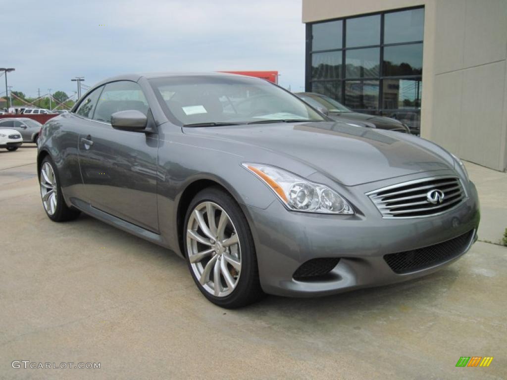 Graphite Shadow 2010 Infiniti G 37 S Sport Convertible Exterior Photo #28850624