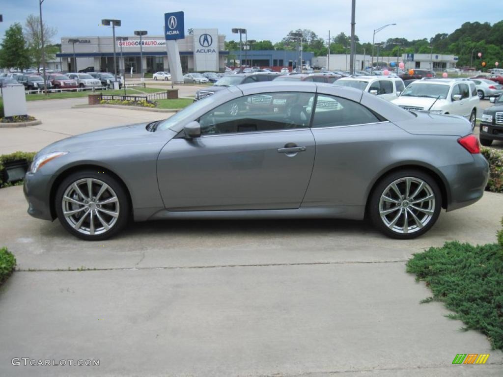 Graphite Shadow 2010 Infiniti G 37 S Sport Convertible Exterior Photo #28850650