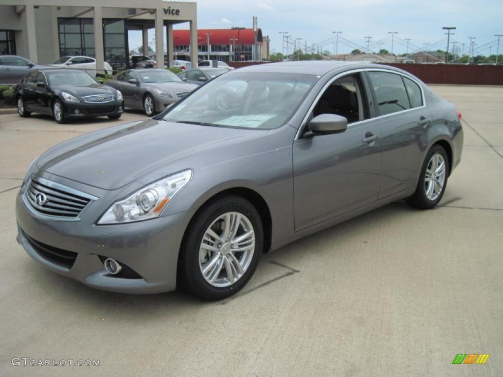 2010 G 37 Journey Sedan - Graphite Shadow / Graphite photo #1