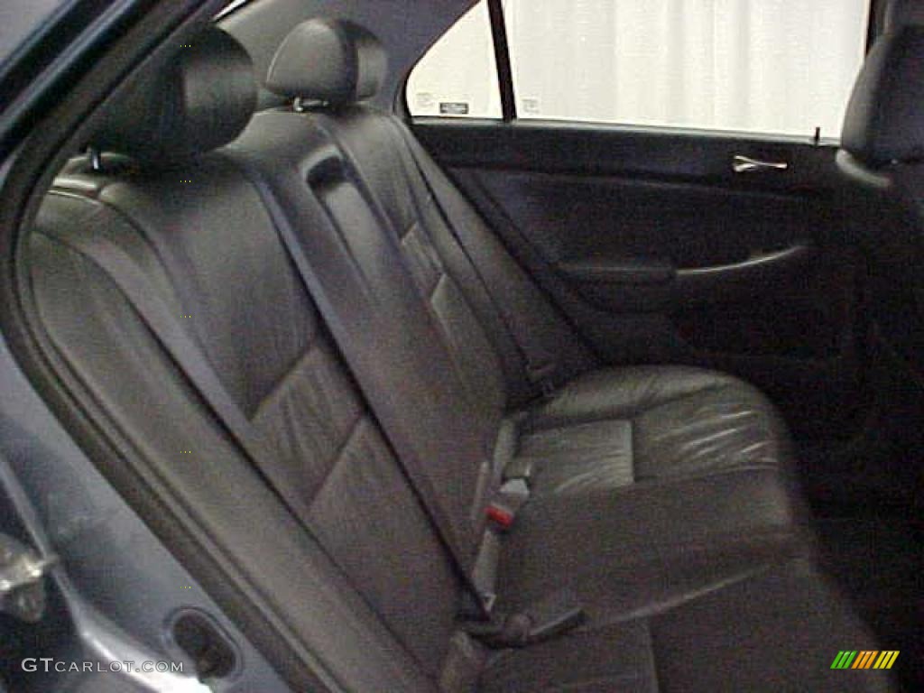 2007 Accord EX-L V6 Sedan - Cool Blue Metallic / Gray photo #10