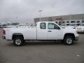 2010 Summit White GMC Sierra 2500HD Work Truck Extended Cab 4x4  photo #3