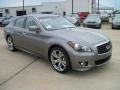 2011 Platinum Graphite Infiniti M 37 S Sedan  photo #2