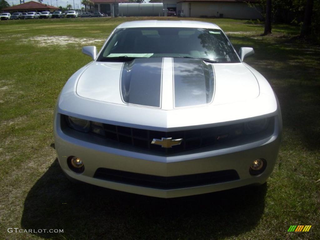 2010 Camaro LT/RS Coupe - Silver Ice Metallic / Gray photo #11