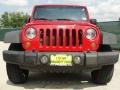2007 Flame Red Jeep Wrangler Unlimited X  photo #9
