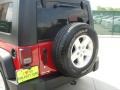 2007 Flame Red Jeep Wrangler Unlimited X  photo #22