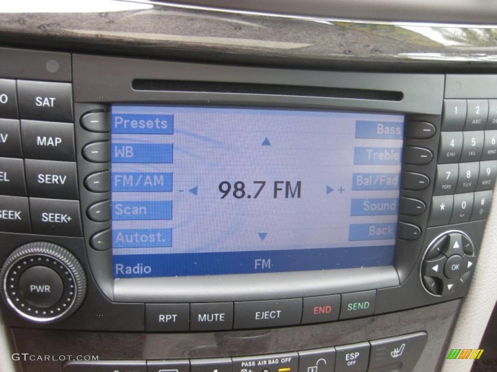 2008 E 350 Sedan - Flint Grey Metallic / Ash photo #11