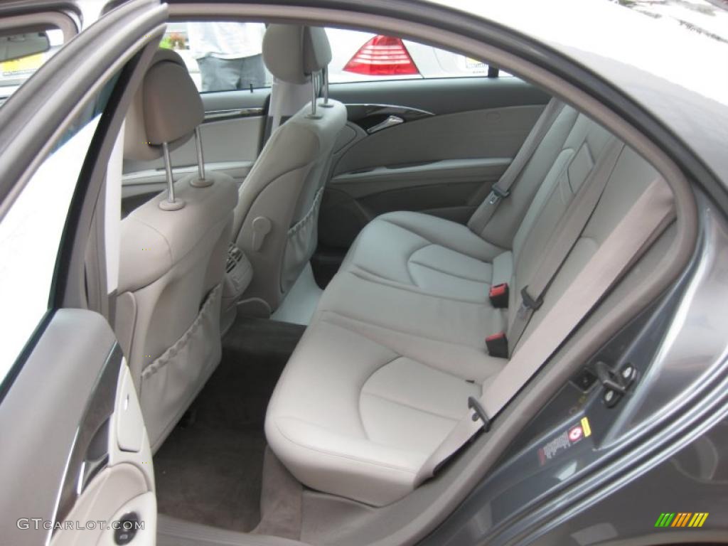 2008 E 350 Sedan - Flint Grey Metallic / Ash photo #17