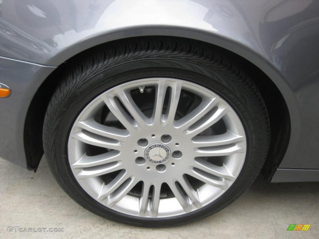 2008 E 350 Sedan - Flint Grey Metallic / Ash photo #21