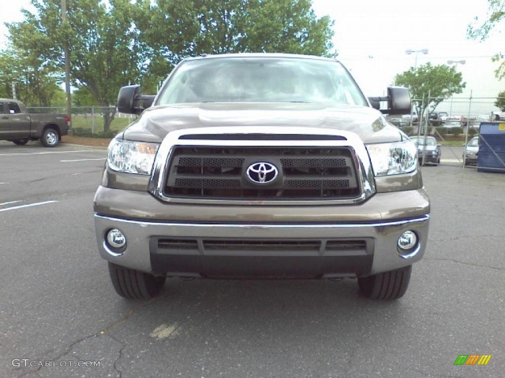 2010 Tundra SR5 Double Cab 4x4 - Pyrite Brown Mica / Sand Beige photo #2