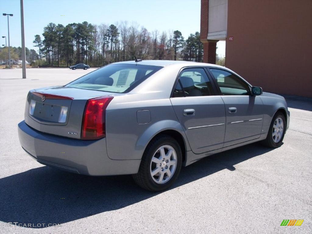 2007 CTS Sedan - Sunset Blue / Light Gray/Ebony photo #4