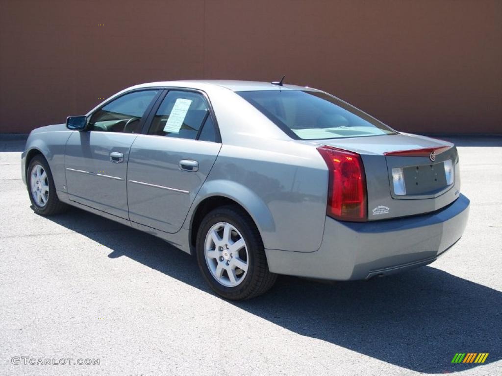 2007 CTS Sedan - Sunset Blue / Light Gray/Ebony photo #5