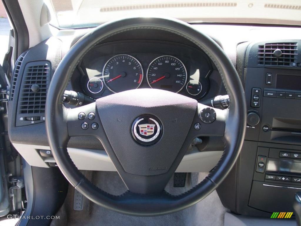 2007 CTS Sedan - Sunset Blue / Light Gray/Ebony photo #18