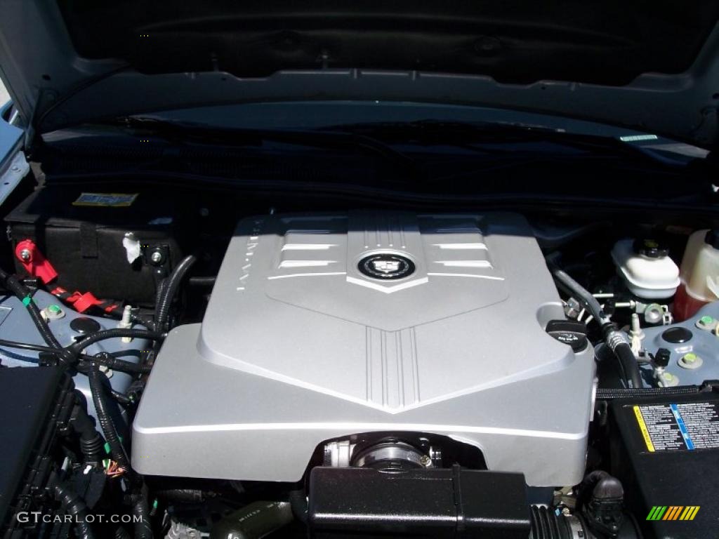 2007 CTS Sedan - Sunset Blue / Light Gray/Ebony photo #29