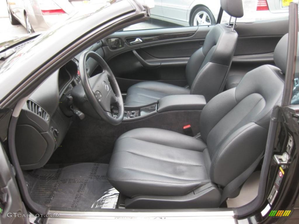 2003 CLK 430 Cabriolet - Black / Charcoal photo #16