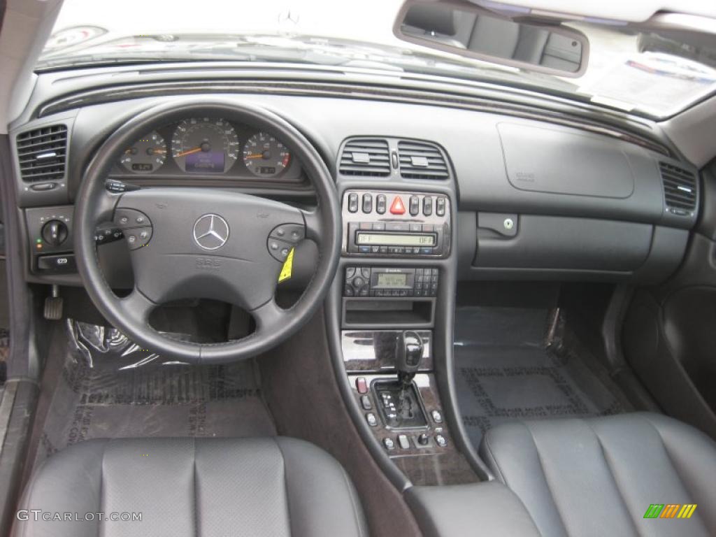 2003 CLK 430 Cabriolet - Black / Charcoal photo #18