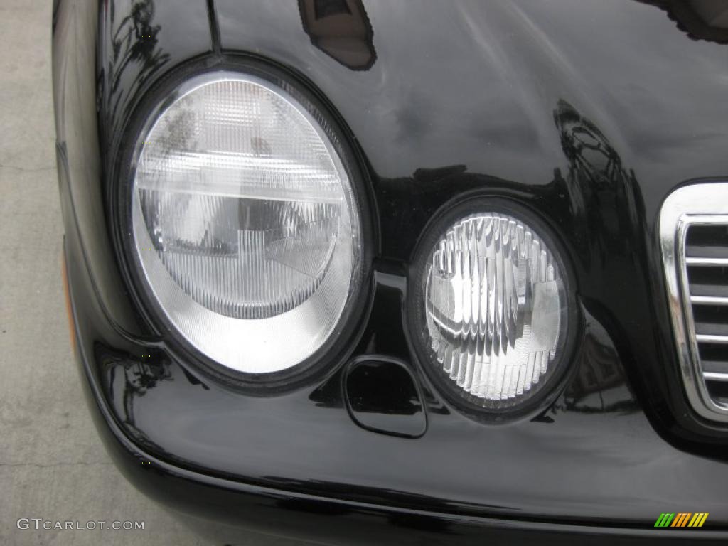 2003 CLK 430 Cabriolet - Black / Charcoal photo #21
