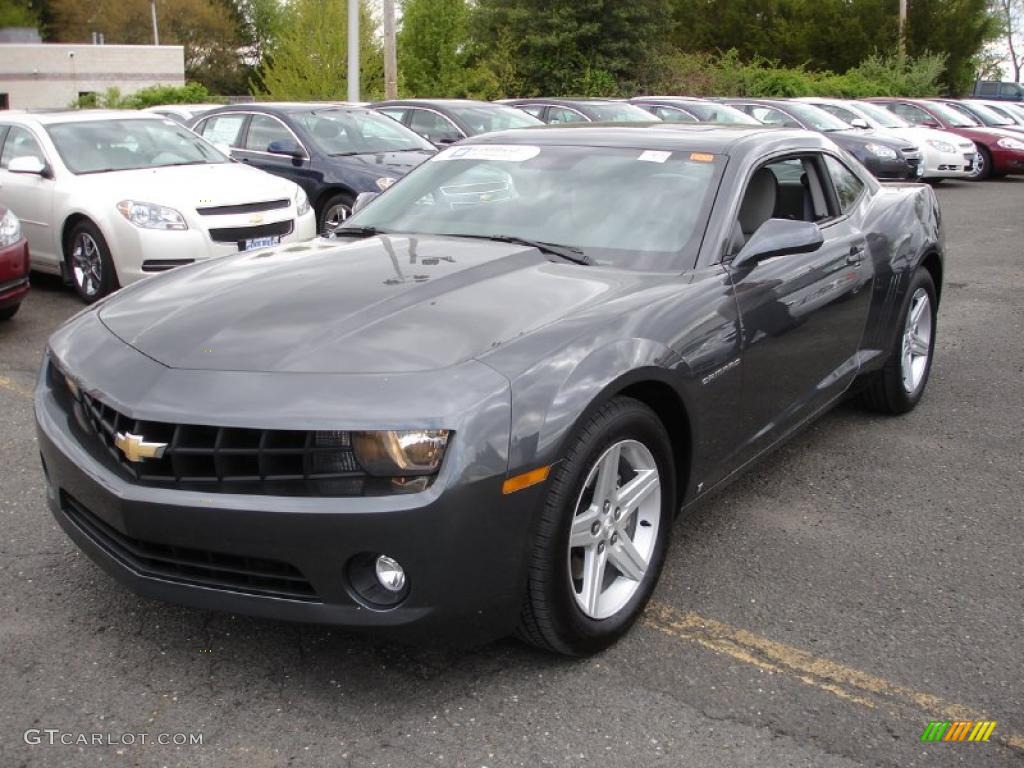 2010 Camaro LT Coupe - Cyber Gray Metallic / Gray photo #1