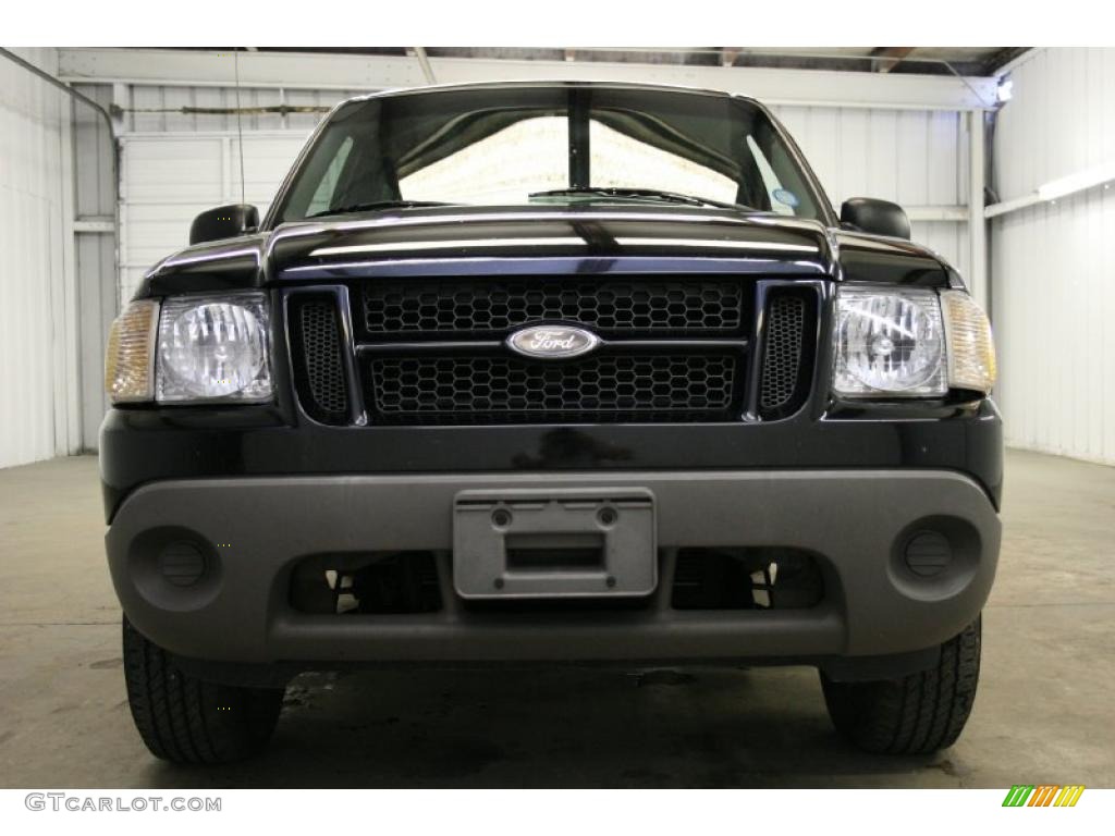 2002 Explorer Sport - Black Clearcoat / Graphite photo #3