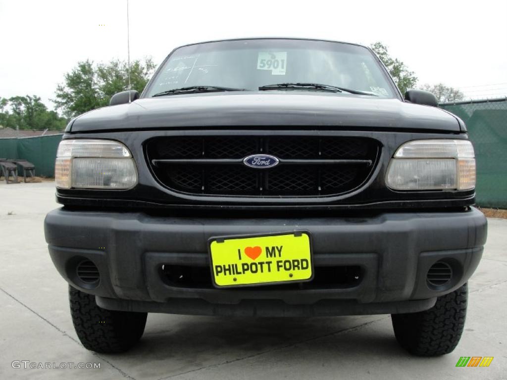 2000 Explorer Sport - Black / Dark Graphite photo #9
